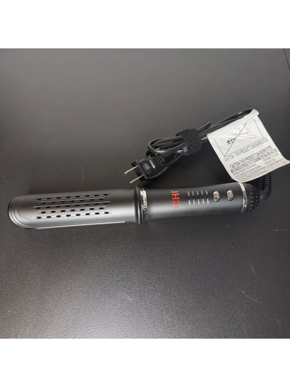 CHI Airtwist Curling Wand Iron Ceramic 1” Hair Styler w/ Cool Air CA8573 WORKS!